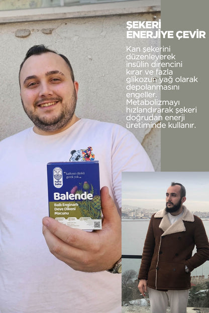 BALENDE Ballı Enginarlı Deve Dikeni Macunu 15'li Şaset