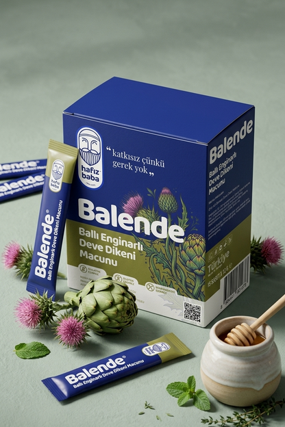 BALENDE - Ballı Enginarlı Deve Dikeni Macunu 15'li Şaset